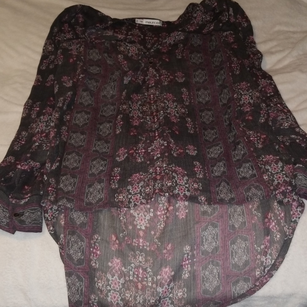 Patterned blouse